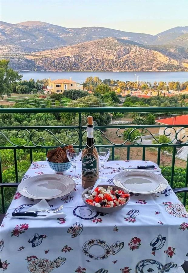 Apaggio Di Argostoli Apartments - Private Parking & Sea View Eksteriør billede