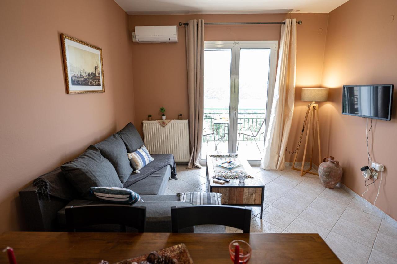 Apaggio Di Argostoli Apartments - Private Parking & Sea View Eksteriør billede