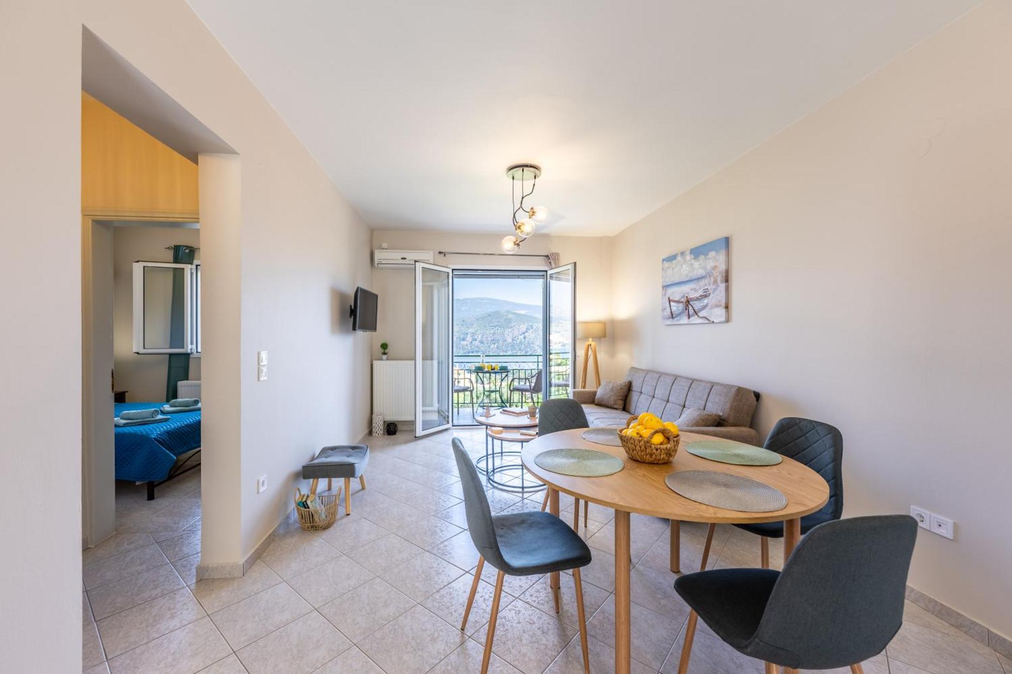 Apaggio Di Argostoli Apartments - Private Parking & Sea View Eksteriør billede